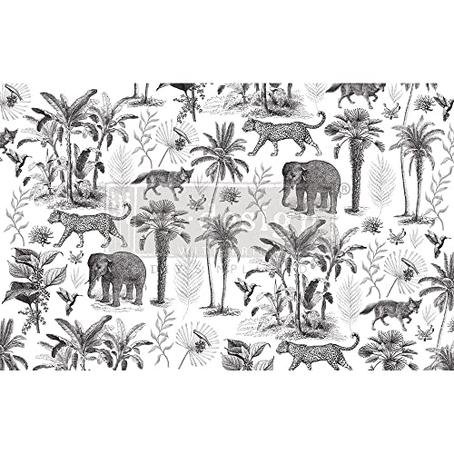 Redesign with Redesign Decoupage Decor Tissue Paper Wild Savanna,1 Sheet (19"x30") Redesign Tissue Decoupage Paper 655350655716