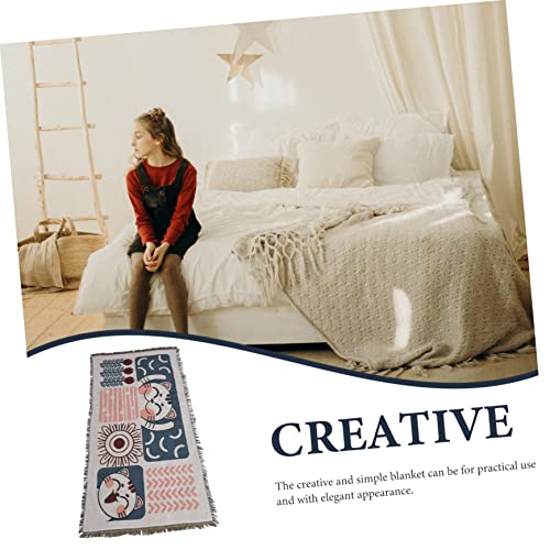 Couverture canapé PRETYZOOM double-face style plaid décoratif salon - 3