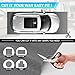 Garage Floor Mat, 7.5 x 20 FT Thickened PVC Diamond Plate Garage Mats Flooring Roll for Under Car, Garage Car Parking Mats for Sports Car，Compact SUVS，Silver，2.5mm