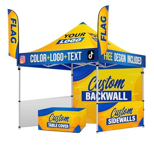 Customizable Canopy for Events and Marketing