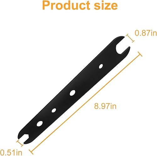 Miniatura 2 de 5140061-75 Llave de sierra de mesa para DeWalt, llave de sierra de mesa de repuesto para DeWalt DW745 tipo 2 tipo 3, DWE7480 tipo 1 (paquete de 2)