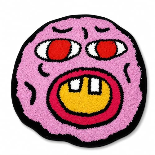 Tapete Cherry Bomb redondo de microfibra 2' miniatura 1
