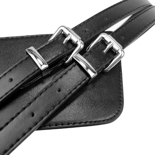 Waist Belt, Punk Chain for Cowgirl, Simple Buckle Trendy, Irregular Buckle Waist, Chain Belt3