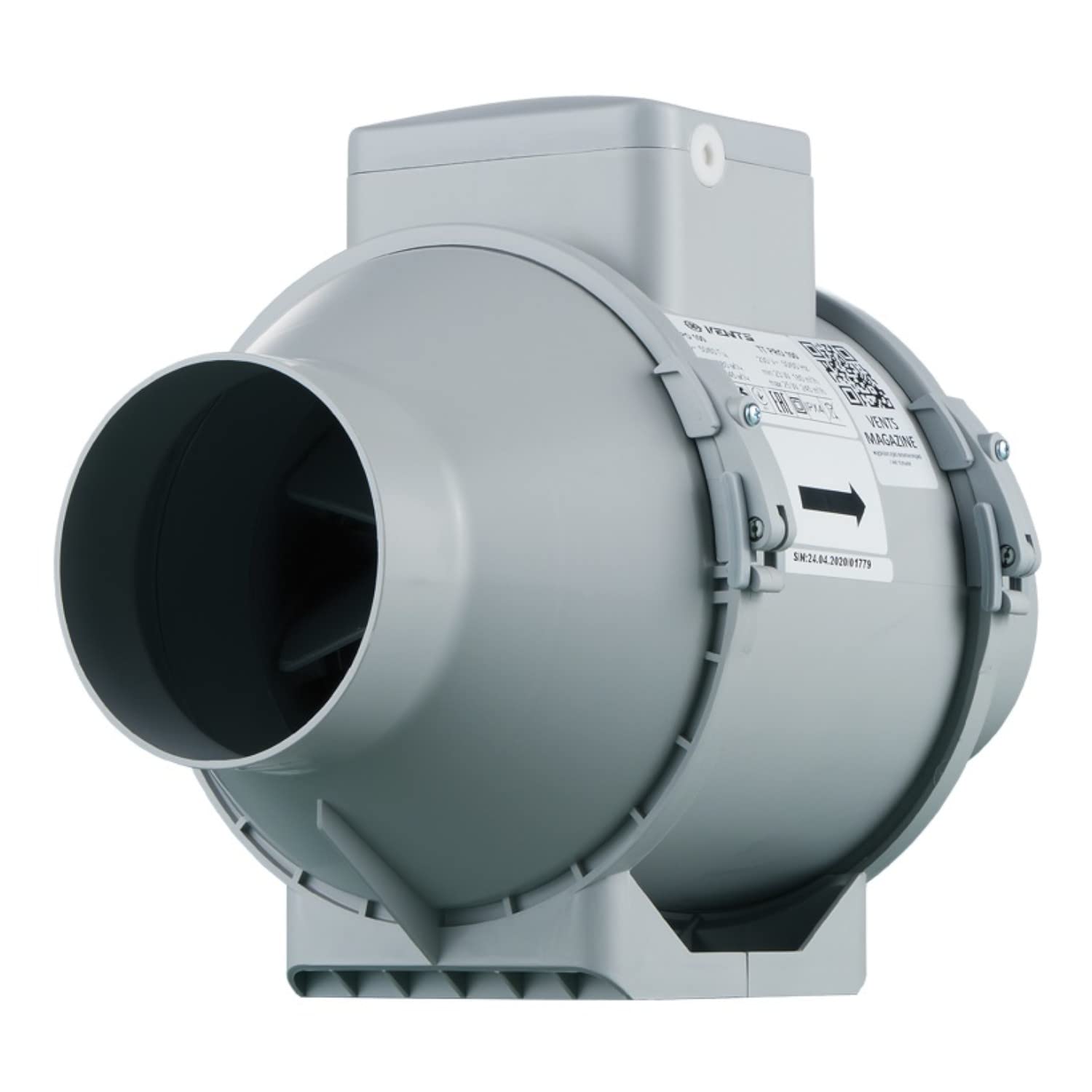 Ventilador de tubo TT Pro 100 T hasta 245 m³/h