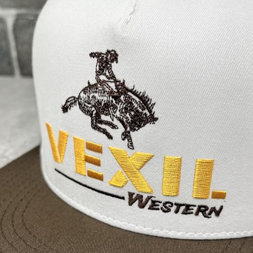 Image of Vexil American Rancher Adjustable Snapback Western Lifestyle Rodeo Southwest Inspired Meshback Hat