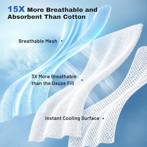 ZOMISIA Cooling Blanket for Large Dogs - Cold Pet Throw Blanket with Breathable Air-Core Fill, Lightweight Soft Bed Cover for Summer, Dog Cooling Mat Washable, Blue, 50"x60" by ZOMISIA - Image 2