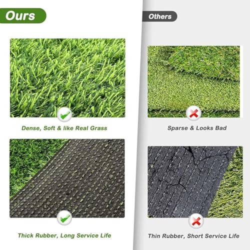 image for CooZero Artificial Grass, Professional Dog Grass Mat, Potty Training R