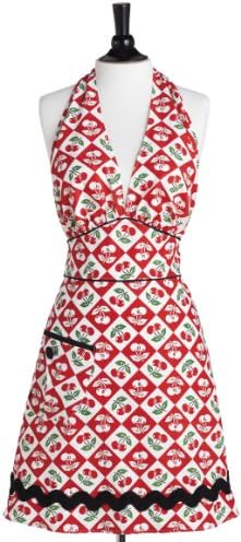 Jessie Steele Diamond Cherries Bombshell Apron
