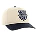 Icon Sports 2026 FC Barcelona Officially Licensed Soccer Cap - Cream Color with Navy Blue Logo
