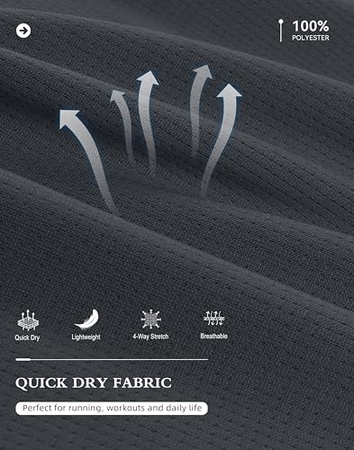 Image of G Gradual Men's Quarter Zip Pullover Running Athletic Shirts Long Sleeve | Lightweight, Quick Dry, Moisture Wicking, Sun Protection, 1 /4 Zip Golf Pullover for Men Workout, Gym, Hiking, Casual