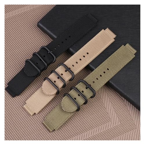 Correa de reloj de nylon de 18mm impermeable y transpirable para PRG-260 PRG-500 4