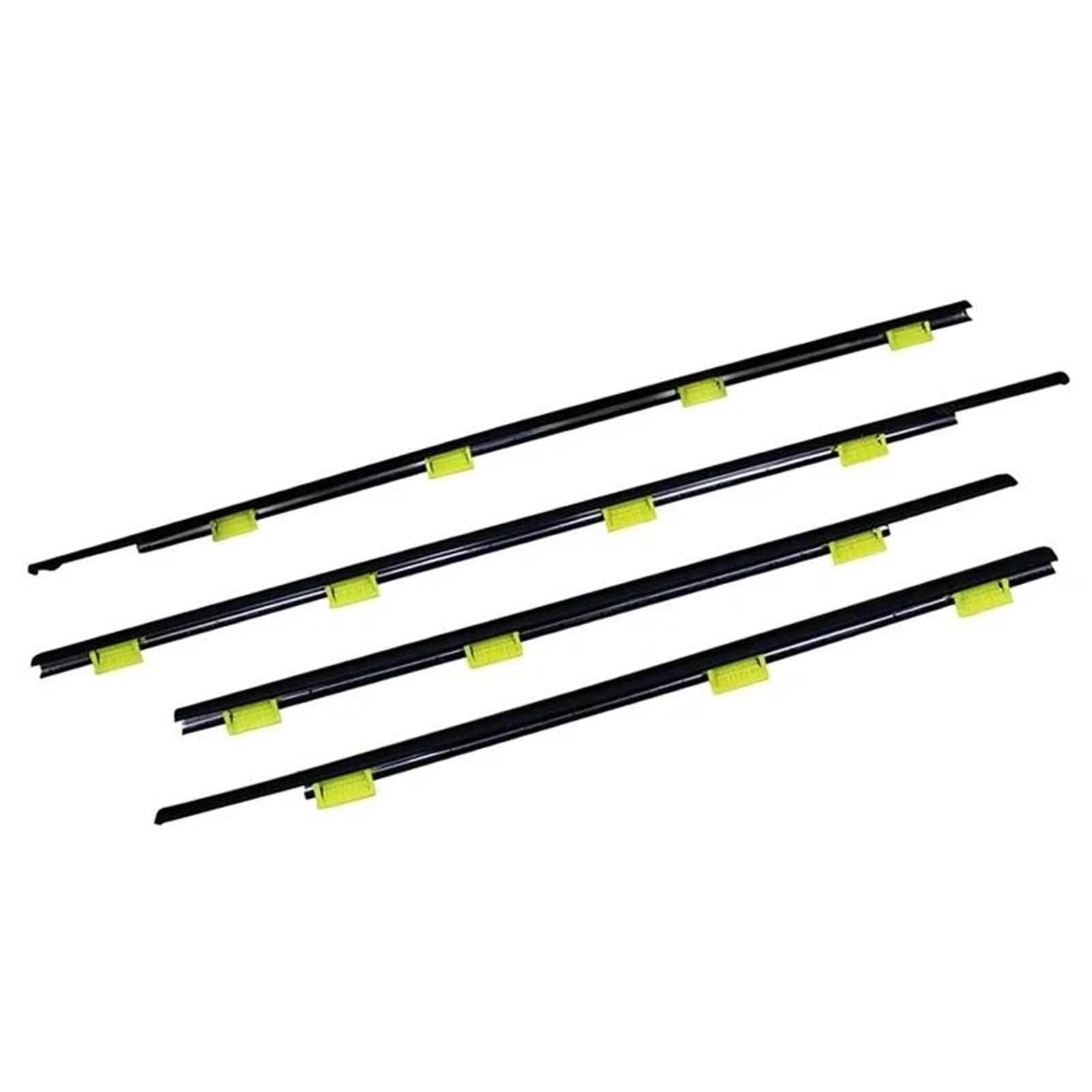 Tira Sellado Goma Burletes Ventanas Laterales Coche Sellador Vidrios Para CRV 2002-2006 72410-S9A-003 Protector Puerta Junta Goma Puerta Coche