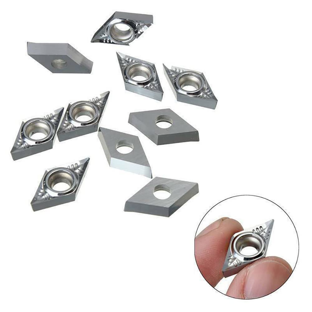 Insertos de torneado de carburo DCGT11T304-AK H01 DCGT32.51 DCMT para aluminio