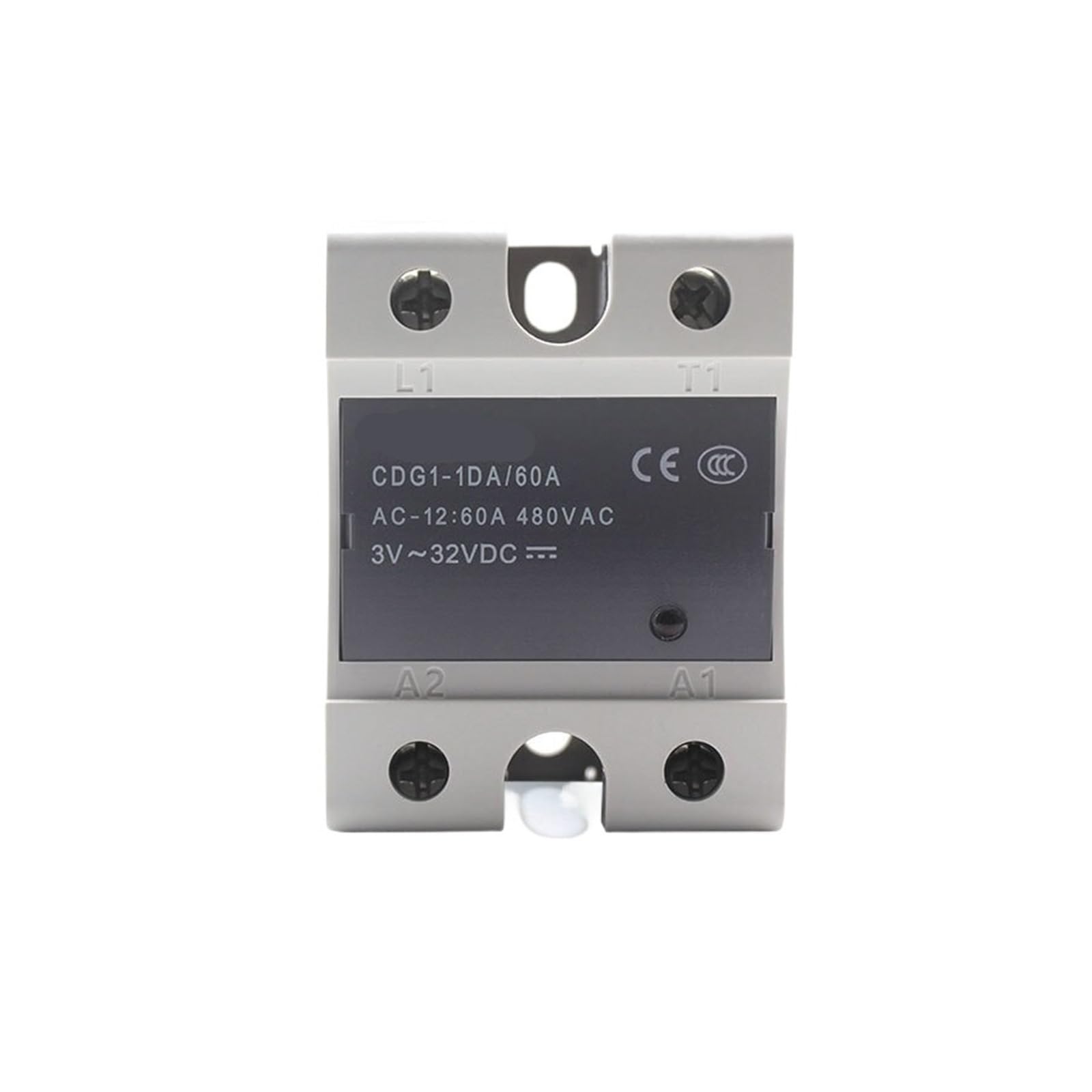 SSR monophasé CDG1-1DA relais statique 60A commutation silencieuse DC AC