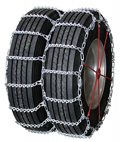 Quality Chain Commercial Truck Highway Service V-Bar Cam-Style Tire Chains - Dual Triple (4857QC)