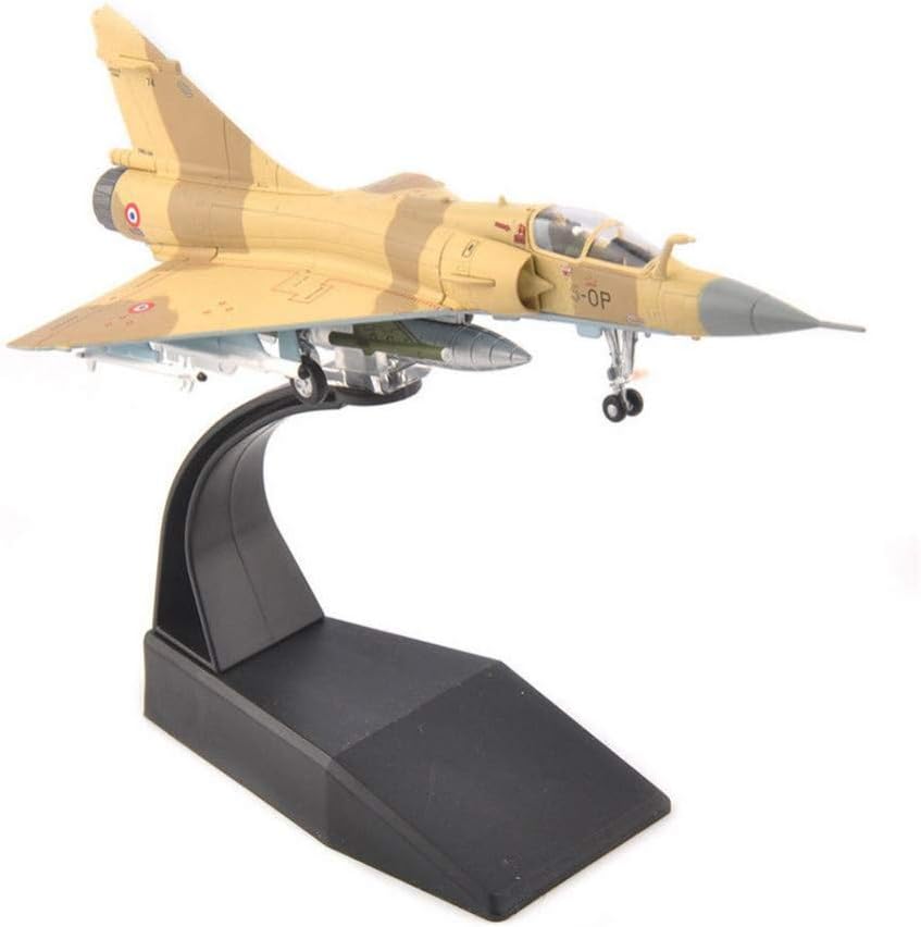 Marreto Kid Plane Model Toys 1/100 Diecast Fighter Airplane Dassault Mirage 2000 Alloy Model Aircraft Model for Collection Gift