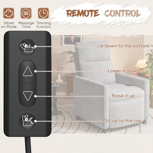 image for Homall Electric Recliner Chair for Living Room, Recliner Sofa Home The
