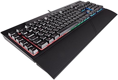 Corsair K55 RGB Tastiera Gaming (Cablato) USB 2.0 Type-A, Retroilluminazione RGB Multicolore, Italiano QWERTY, Nero