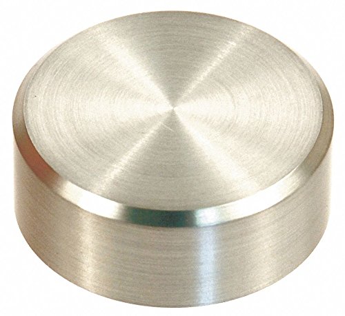 Standoff Cap, Clear Anodized,Round, Aluminum, 5/16Inch-18 Stud Thread Size,20400001199
