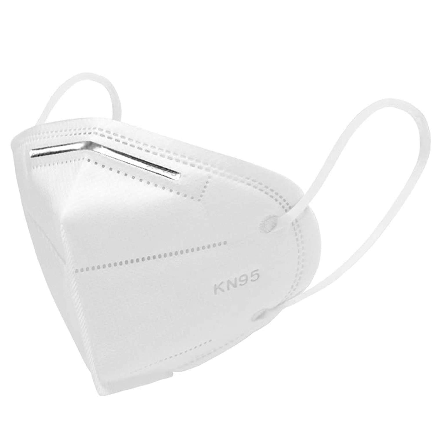 Cockatoo Non-Woven Fabric Reuseable KN95 High Filtration Capacity 4 Layer Medical Particulate Mask, CE Approved, Anti Pollution Mask (White, Without Valve, Pack of 1) for Unisex (B0876K82VL) Amazon Price History, Amazon Price Tracker