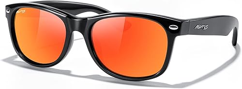 Miniatura 129 de MERRY'S Lentes de sol polarizados unisex para hombres y mujeres, lentes de sol polarizados vintage, lentes de espejo