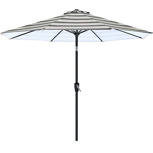 ABCCANOPY 9FT Patio Umbrella - Outdoor Waterproof Table Umbrella with