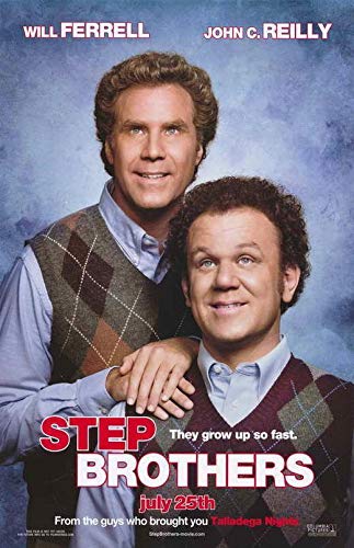 65685 Step Brothers Movie Will Ferrell, John C. Reilly Decor Wall 16x12 Poster Print