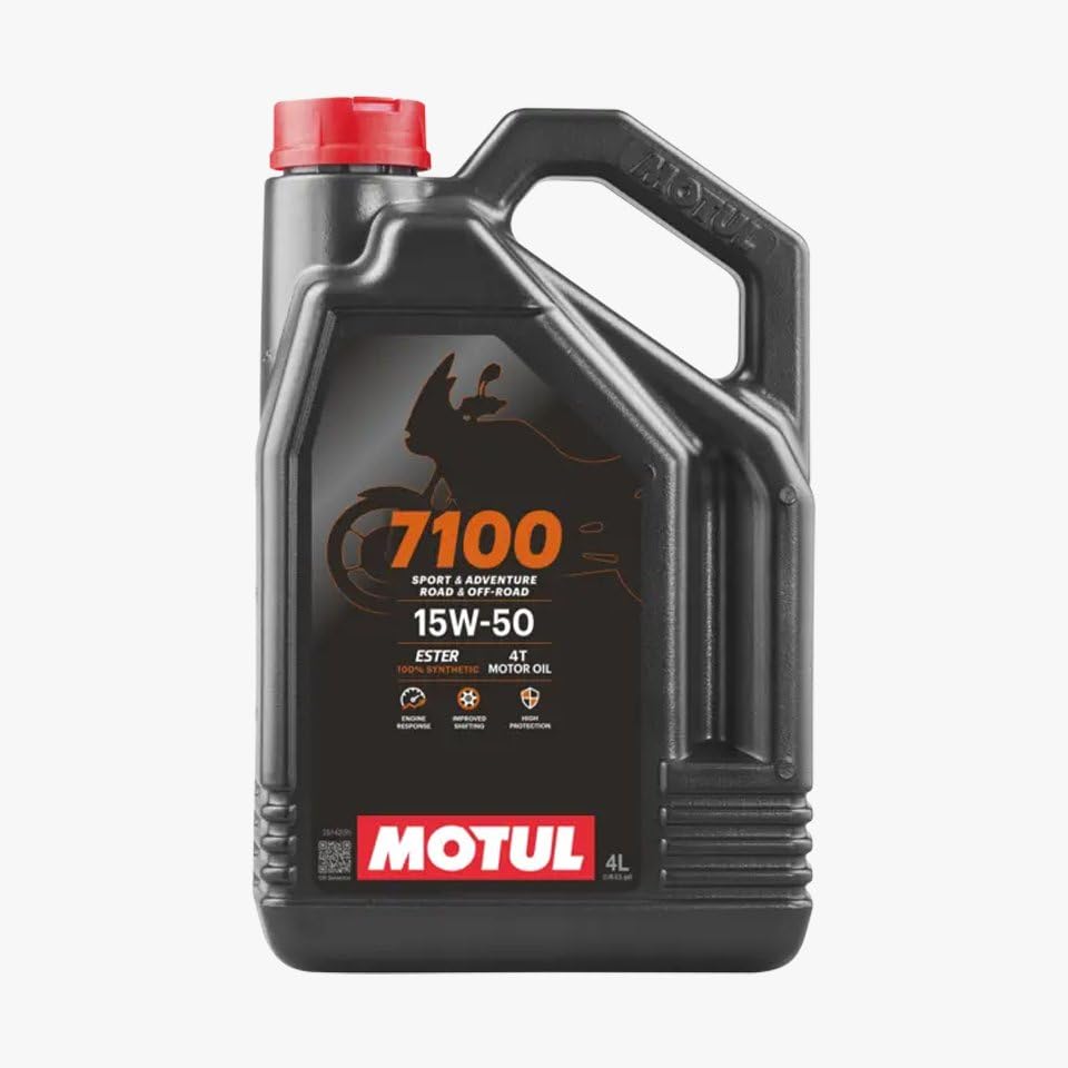 MOTUL 7100 15W50 4T L.1, paquete de 4 litros