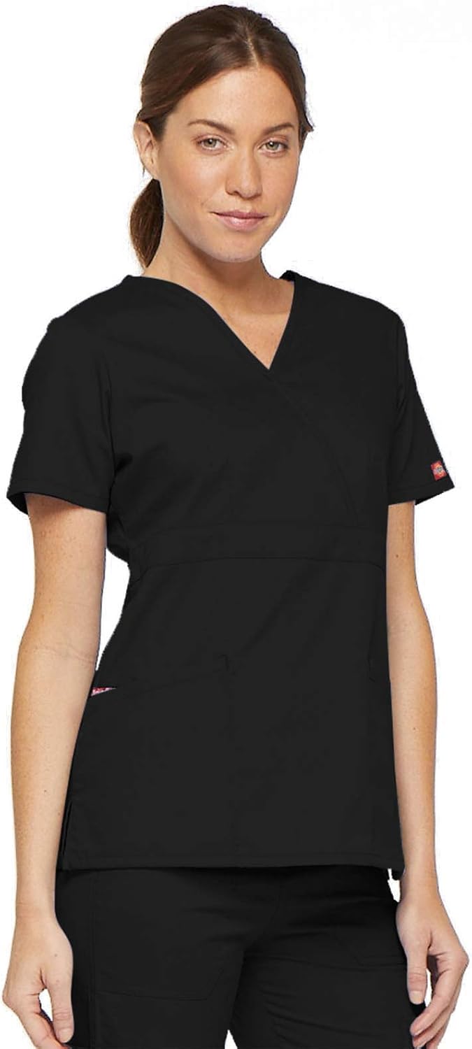 Dickies Women's Genflex Youtility Mock Wrap Top - Image 6