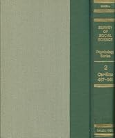 Surv of Soc Scince Psych 1993 6 Vols (Psychology Series) 0893567329 Book Cover