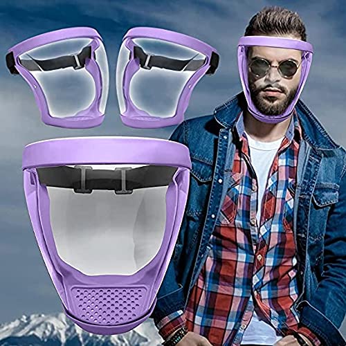 Keeplus Super Protective Face Shield Anti-Fog High-Definition Protective Face_Mask Face Protection for Adults