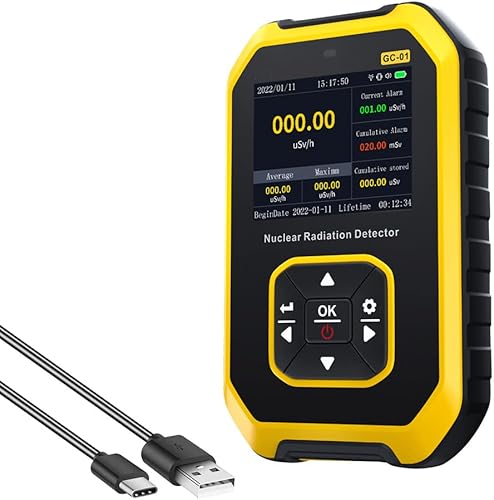 Detector de radiación nuclear multifuncional Dispositivo de detección de radiación electromagnética X Rayos Máquina de monitoreo en tiempo real