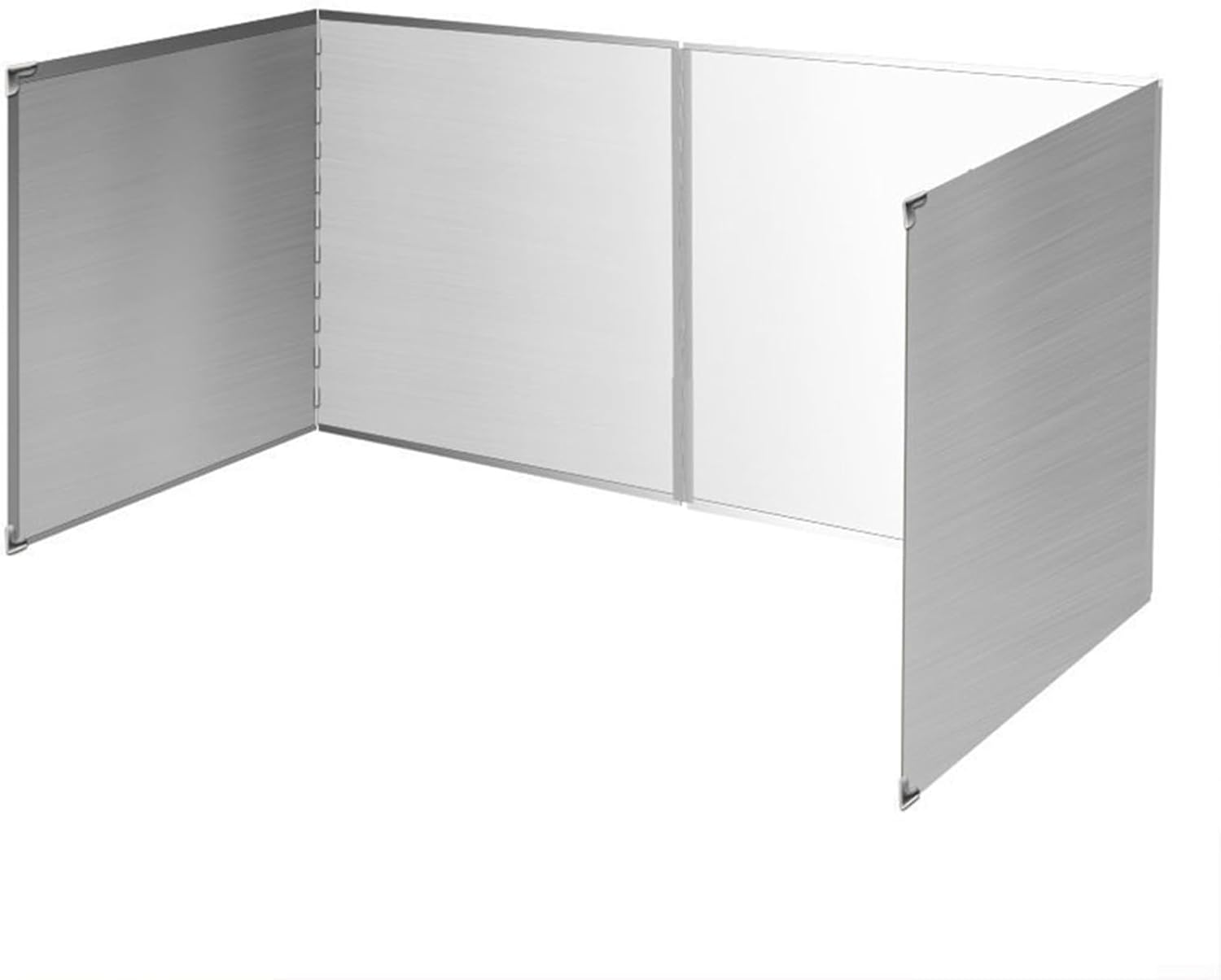 Stainless Steel Foldable Splatter Guard for Frying Stove Top, Oil Splash Guard Cooking Backsplash for Stove, Gas Stove Baffle Frying Oil Splash for PROTECTION Screen(29 * 40 4slices)