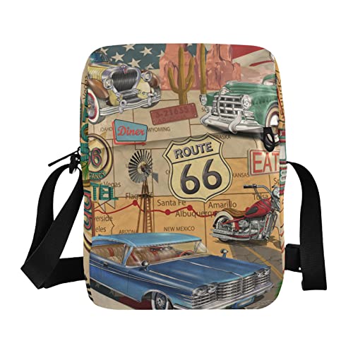 Oyihfvs Messenger Bag, Men's Crossbody Bag, Women's Crossbody Bag with Adjustable Strap