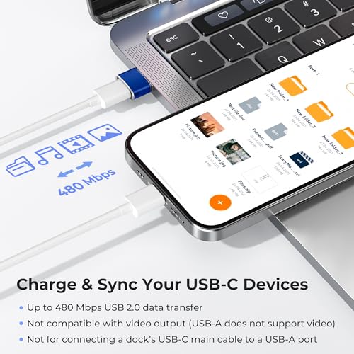 Image of Basesailor USB to USB C Adapter 3Pack,Type C Female to USB A Male Cable Converter for MacBook Pro,iMac,PC,Laptop,Computer,Samsung Galaxy Note 10 20 S20 S21 S22 S23,Google Pixel 5 4 4A 3 3A 2 XL