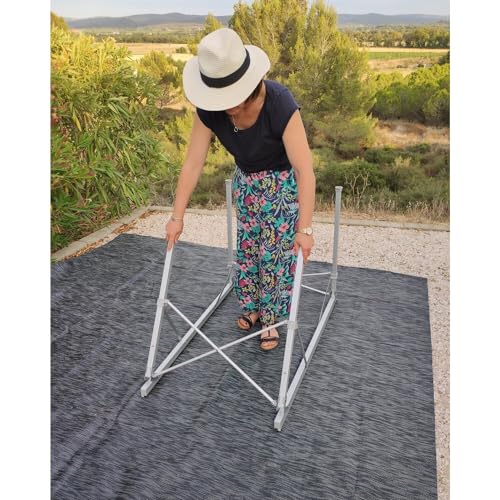 Table pliante Flex ALU 115 avec structure compacte et plateau résistant - 2