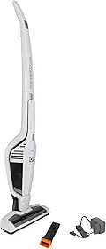 Aspirador de Pó vertical bateria Ergorapido 2 em 1 Electrolux 21min 2 velocidades capacidade 460Ml ERG21 Bivolt Branco