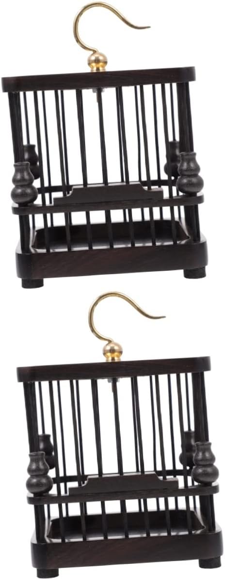 balacoo 2pcs Mini Cage Habitat Box for Insect Observation Wooden Basket Material for Boys and Girls Learning and Exploration Activities