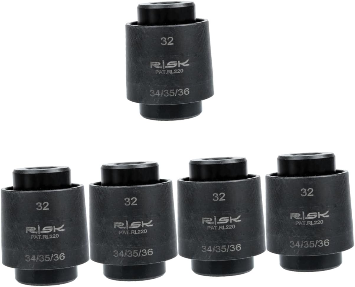 Kisangel 2pcs Front Fork Dust Seal Use Seal Driver Daily Use Bike Wiper Replaceable Bike Seal Tool