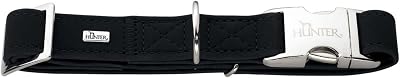 Hunter – Collar Softie Alu-Strong black 40-55 cm
