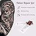 Anghie 50 Pack Tattoo Aftercare Scar Repair Gel Cream, Vitamin A & D Enriched Gel, Scar Reduction & Moisturizing Promote Skin Healing, Professional Use for Tattoo Recovery Skin Healing