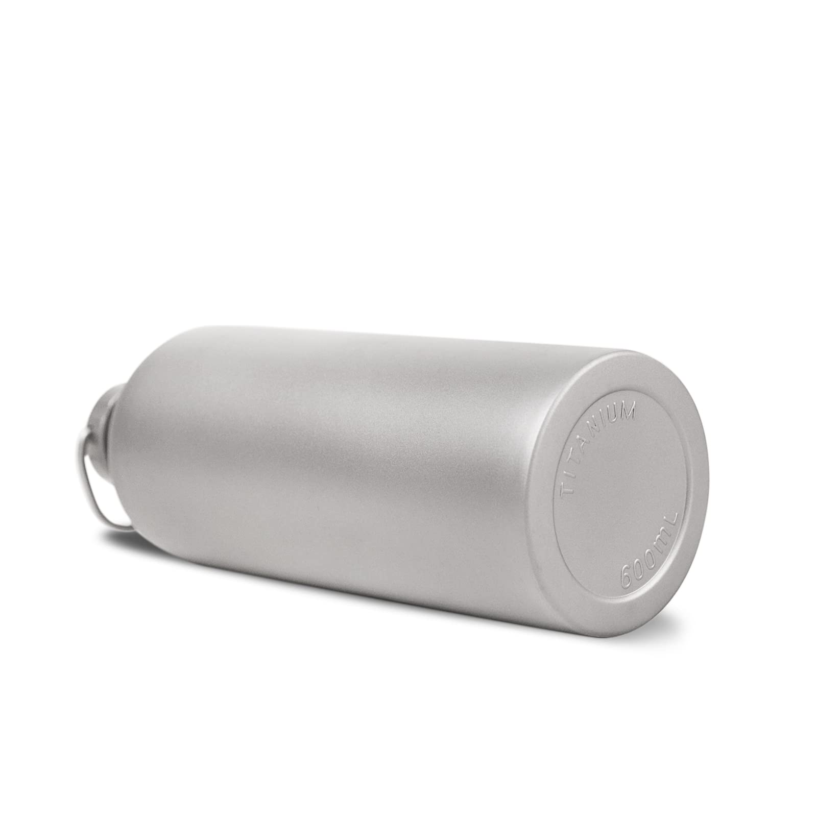 SILVERANT Bouteille d'eau ultralégère Titanium 600ml/21.1 fl oz - Pour le camping, la randonnée et les sports, bouteille réutilisable.