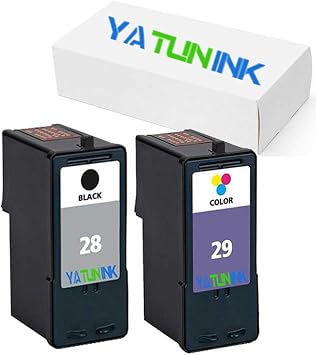 Amazon.com: Cartucho de tinta remanufacturado de repuesto para Lexmark 28  29 cartucho de tinta para Lexmark 28 Lexmark 29 cartucho de tinta Lexmark  Z845 Z1300 Z1310 Z1320 (1 color) : Productos de Oficina