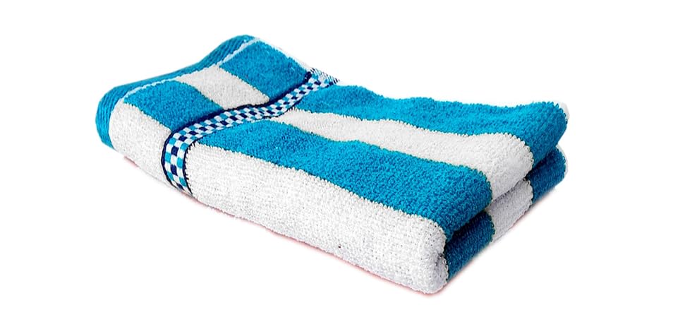 Image of Space Fly Cabana Cotton Hand Towel Soft, 500 GSM, 11 X 17 Inches | Quick Dry, Small Size Travel Friendly Towel for Home & Kitchen Use Hand Towel Set of 1