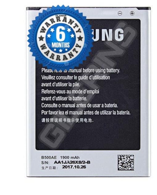 Image of Original B500AE Battery for Samsung Galaxy S4 Mini (9190) 1900 mAh Battery with 6 Month Warranty***