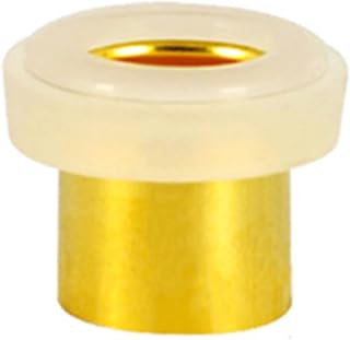 JUN-STORE Tupe-Fittings - 20 tapones de tubería PPR, rosca de 1/2 pulgada 3/4 BSP, tapón de extremo de tapón de hebilla, anillo de sellado a prueba de fugas (color: amarillo)