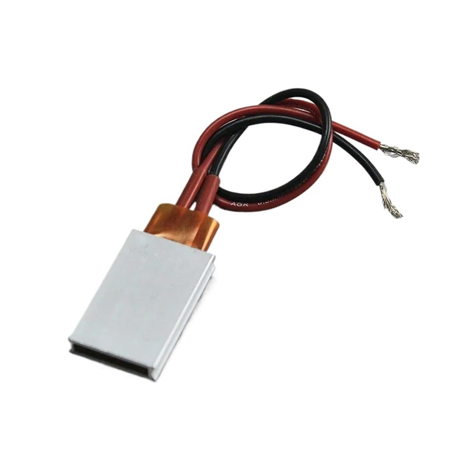5 Pcs 35 * 21mm Ceramic PTC Heating Sheet, 12V to 220V Constant Temperature Heater with Aluminum Shell(110V - 220 degrees)