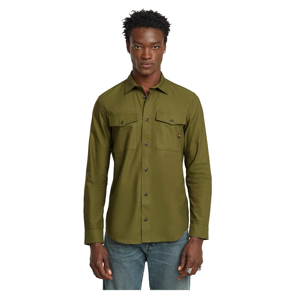 G-Star Herren Marine Slim Hemd