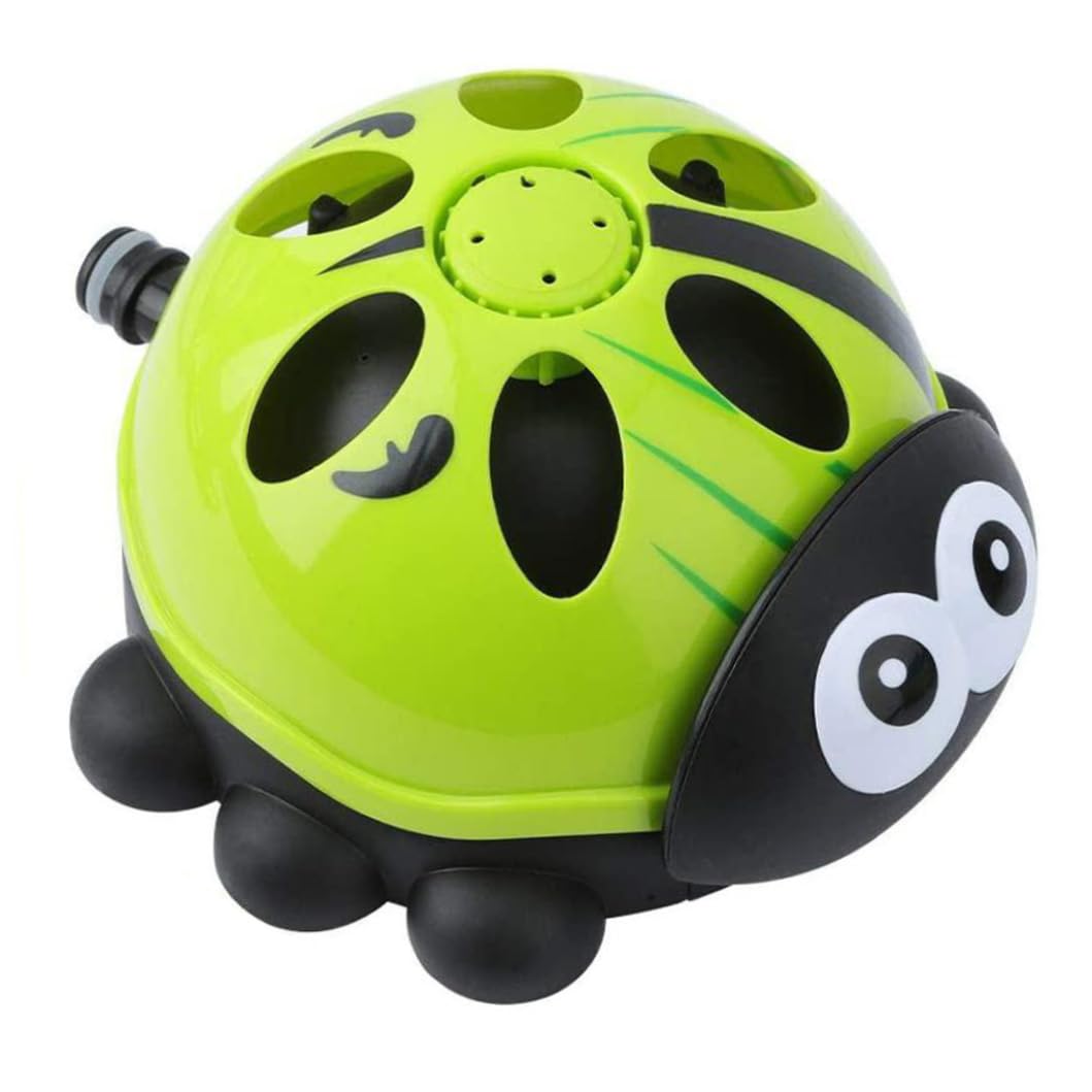 PithCogent Children Sprinkler Toy Kids Garden Lawn Water 360 Degree Sprayer Ladybug Fun Toys
