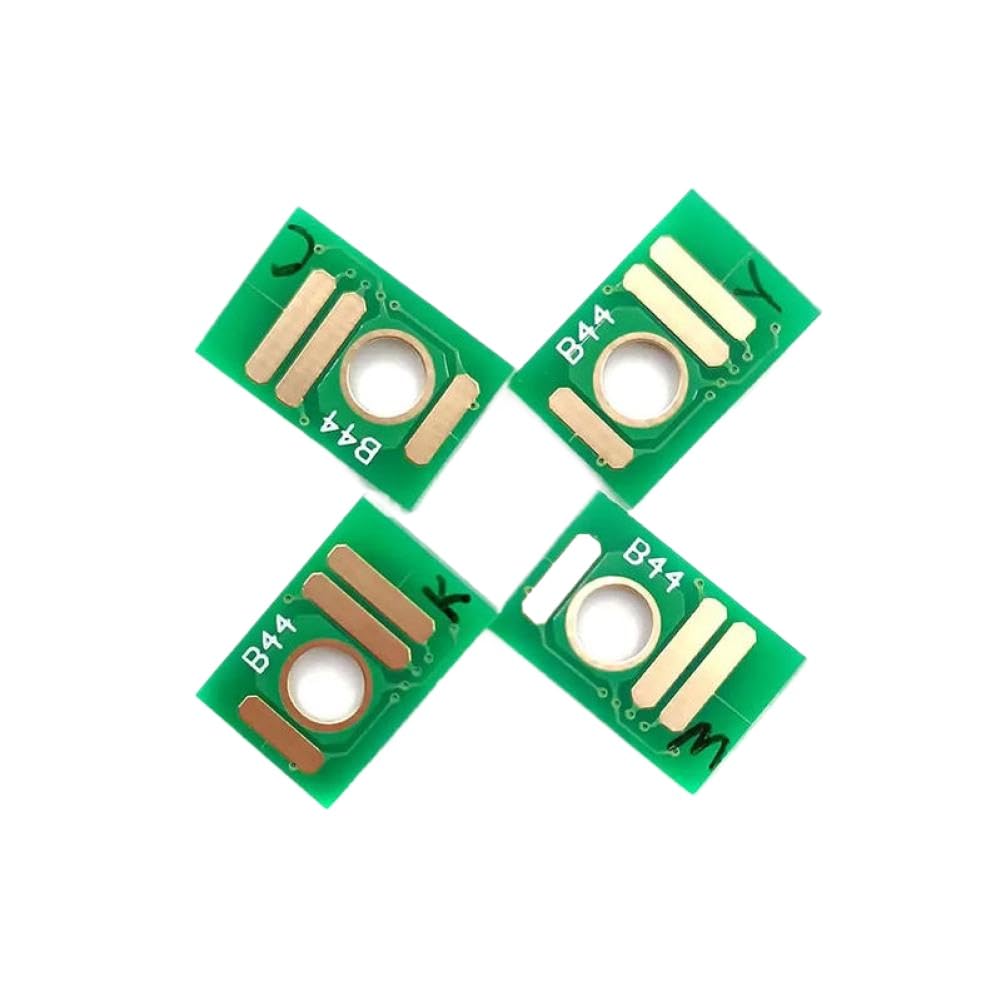 Chip per cartuccia d'inchiostro monouso a 4 colori da 200 ml compatibile con le stampanti DE100 DE-100 DE 100(1SET(KCMY))